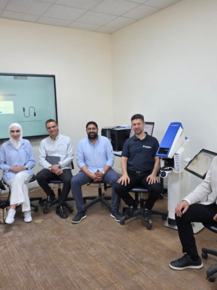 Palestine Polytechnic University (PPU) - محاضرو بوليتكنك فلسطين يشاركون في تدريب على جهاز المحاكاة العالمي Simodont