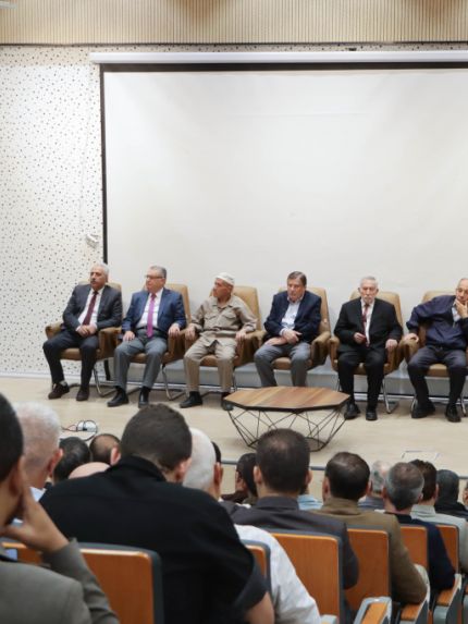 Palestine Polytechnic University (PPU) - مجلس رابطة الجامعيين وإدارة جامعة بوليتكنك فلسطين يلتقيان بأسرة الجامعة تقديراً لجهودهم في انطلاقة العام الأكاديمي الجديد