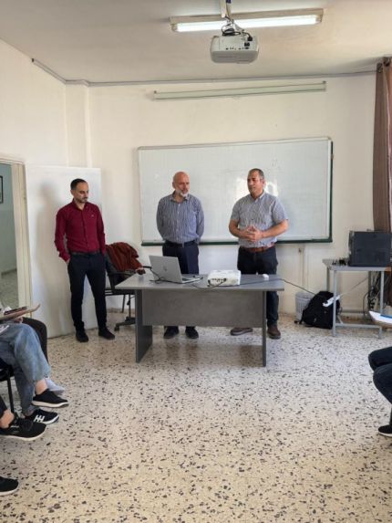 Palestine Polytechnic University (PPU) - جامعة بوليتكنك فلسطين وبالتعاون مع جامعة الخليل يعقدان ورشة عمل حول السلامة والصحة المهنية في بيئة العمل المكتبي