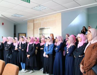 استقبال جامعة بوليتكنك فلسطين لمدرسة قراوة بني حسان من …