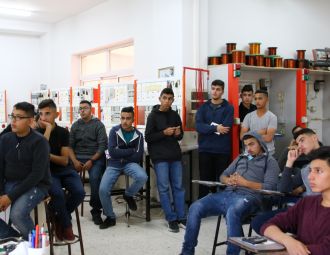 جامعة بوليتكنك فلسطين تستقبل مدرسة دير دبوان الثانوية ا…