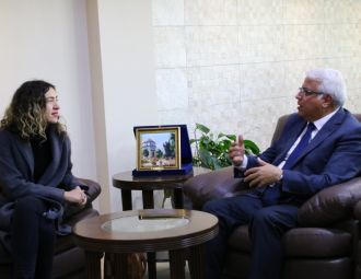 جامعة بوليتكنك فلسطين تستقبل  الدكتورة تمريكا شفيلي خبي…