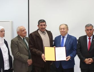 مُشاركةجامعة بوليتكنك فلسطين في حفل تسليم براءات الاختر…