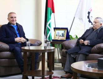 جامعة بوليتكنك فلسطين تستقبل رجل الأعمال الفلسطيني طارق…