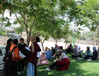 حديقة جامعة بوليتكنك فلسطين