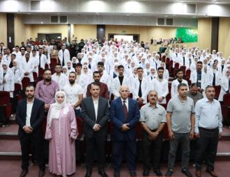 جامعة بوليتكنك فلسطين تحتفل بأداء القسم التمريضي لطلبة …