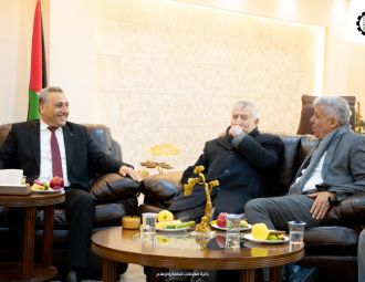 استقبال  رئيس جامعة فلسطين التقنية- خضوري