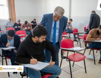 إدارة جامعة بوليتكنك فلسطين تقوم بجولة تفقدية لقاعات ال…